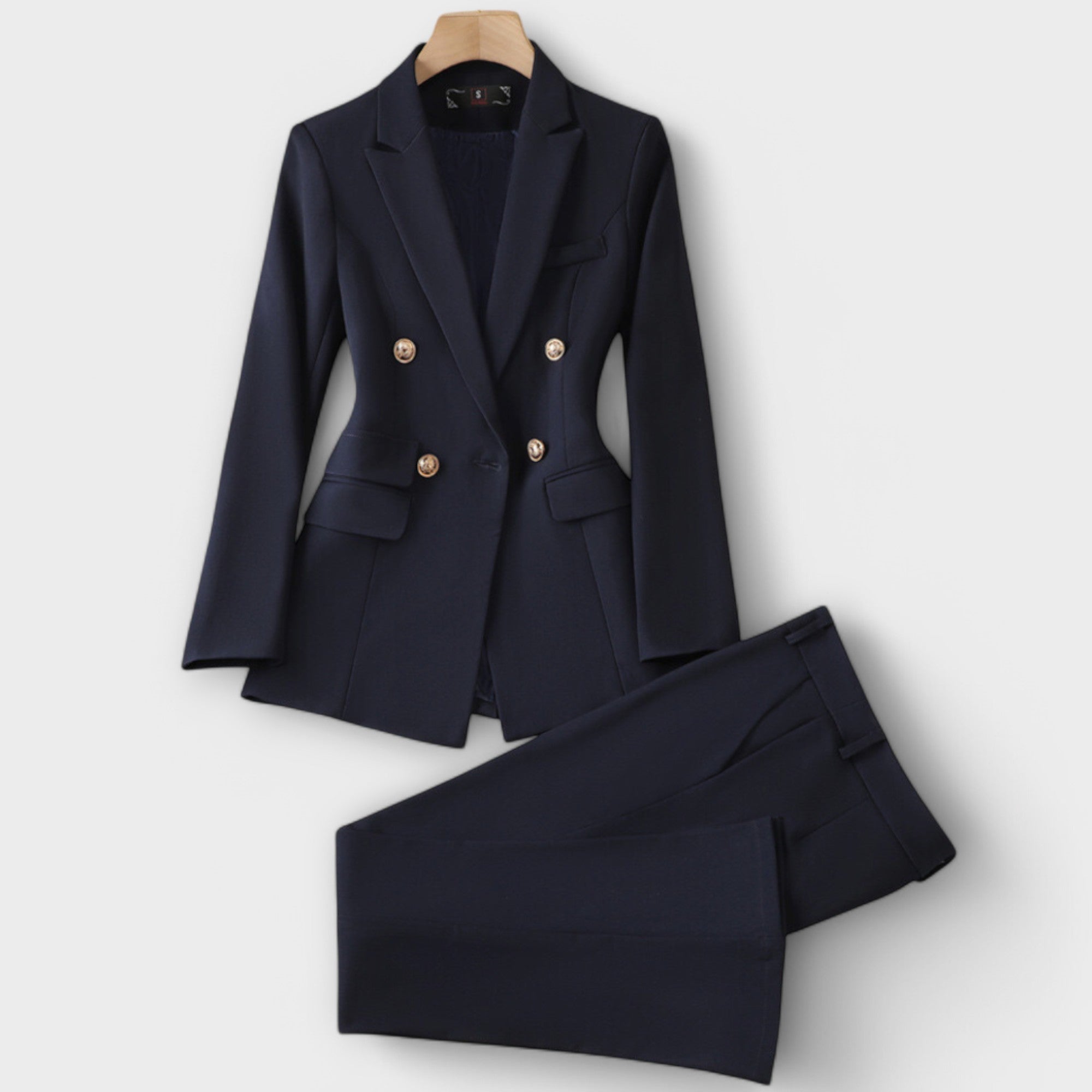Ema - Coordinated Coat and Pants Ensemble