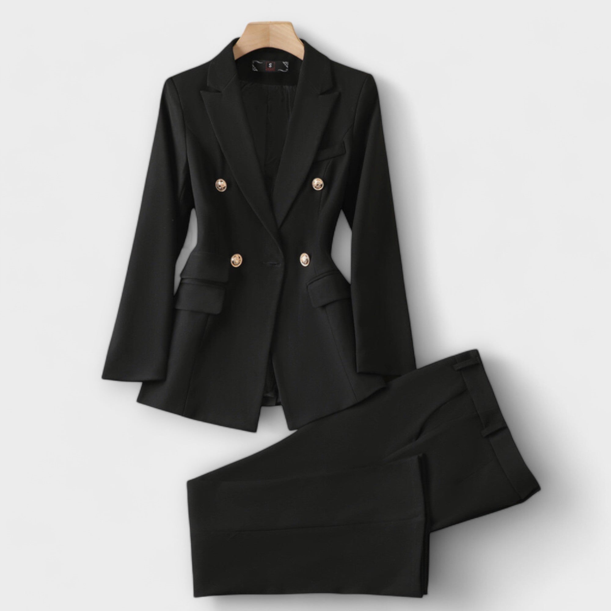 Ema - Coordinated Coat and Pants Ensemble