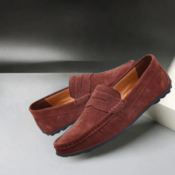 Lorenzo Suede Slip-On Shoes