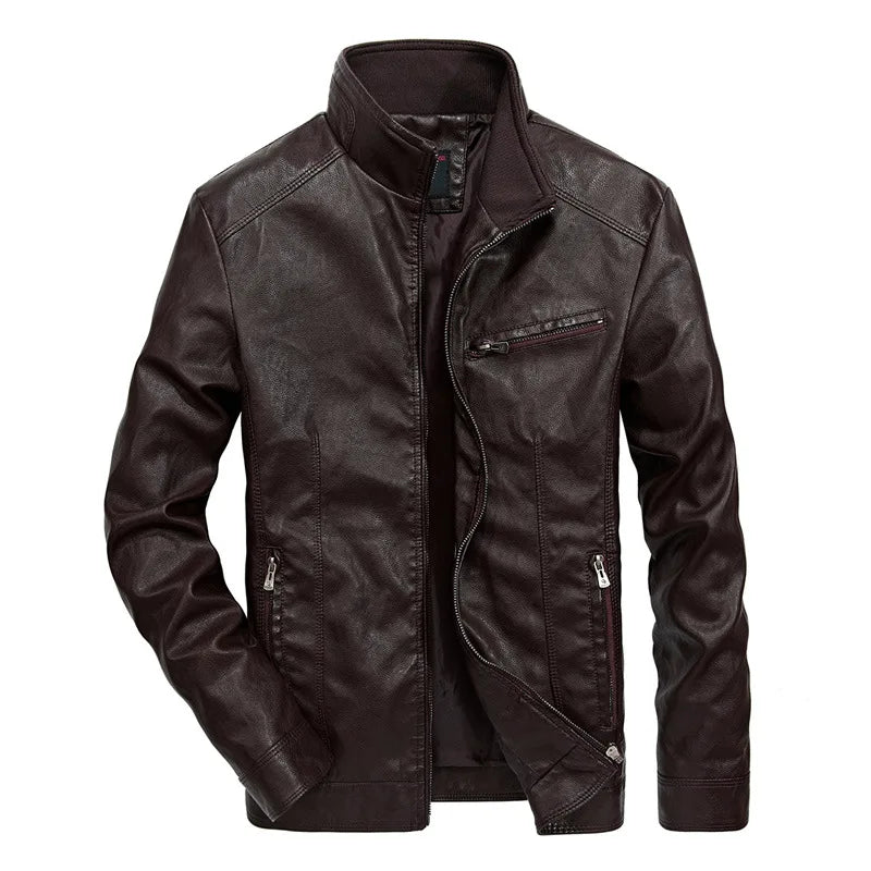 Relaxed Leather Jacket