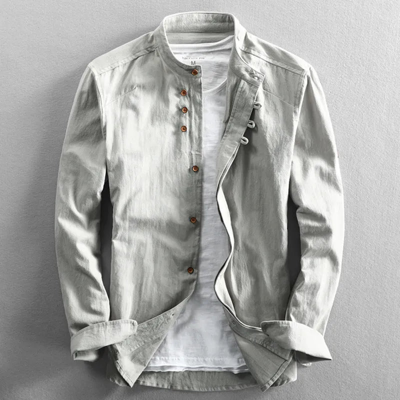 Traditional Japanese-Inspired Shirt