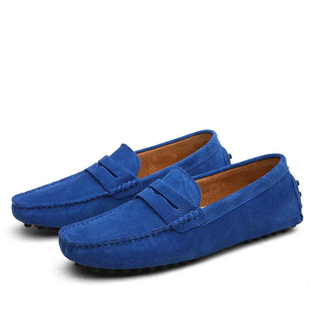 | Suede Marina Slip-On Loafers