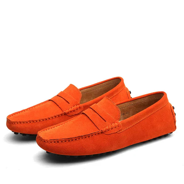 | Suede Marina Slip-On Loafers