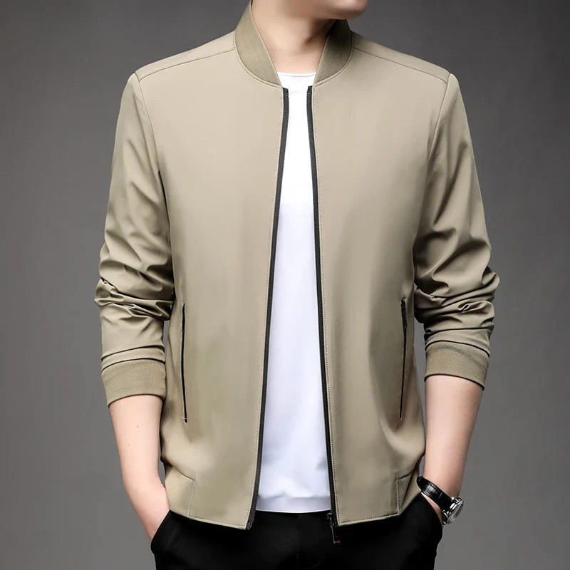 Relaxed Fit Baseball Jacket