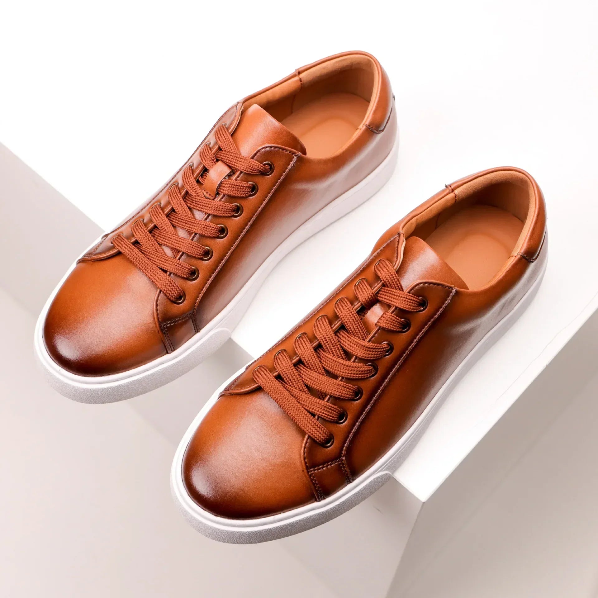 Authentic Leather Sneakers
