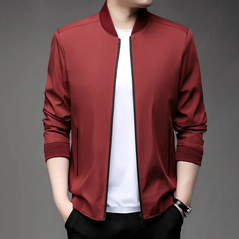 Relaxed Fit Baseball Jacket