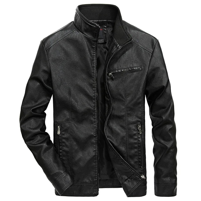 Relaxed Leather Jacket