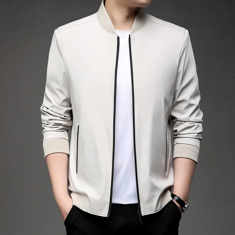 Relaxed Fit Baseball Jacket