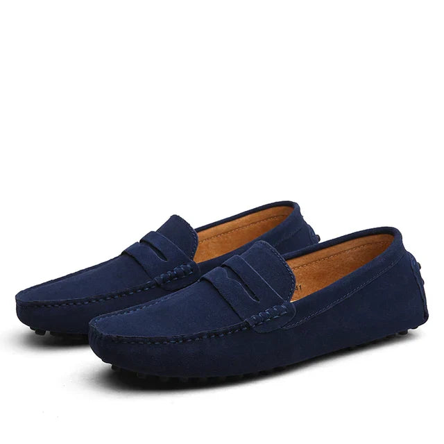 | Suede Marina Slip-On Loafers