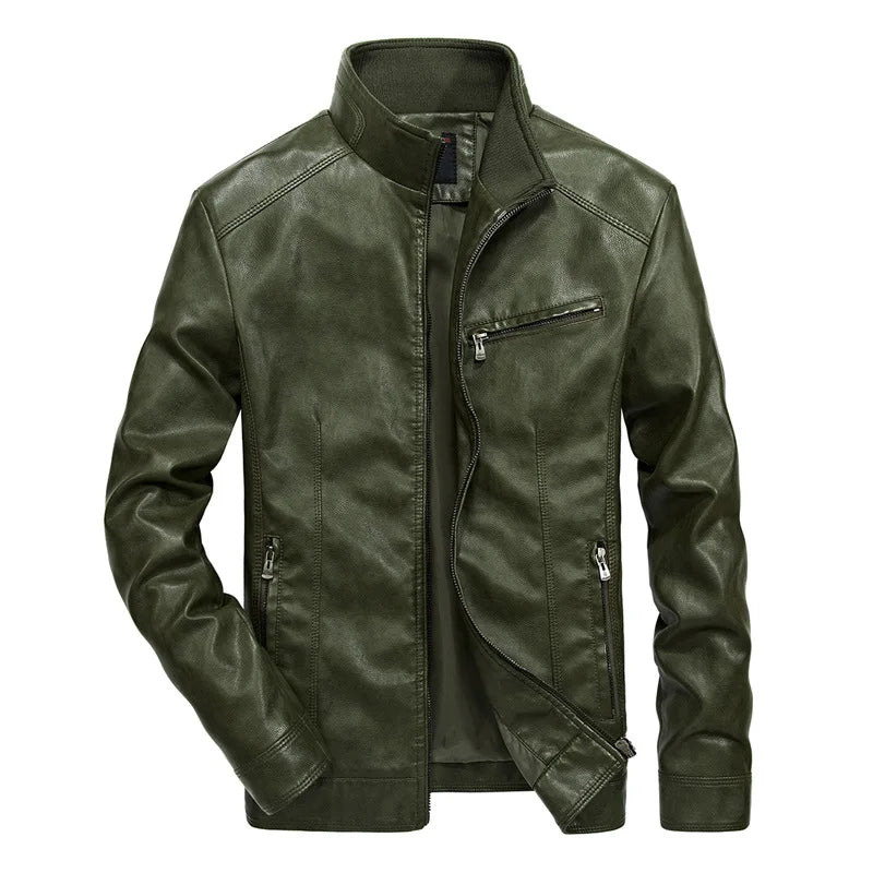 Relaxed Leather Jacket