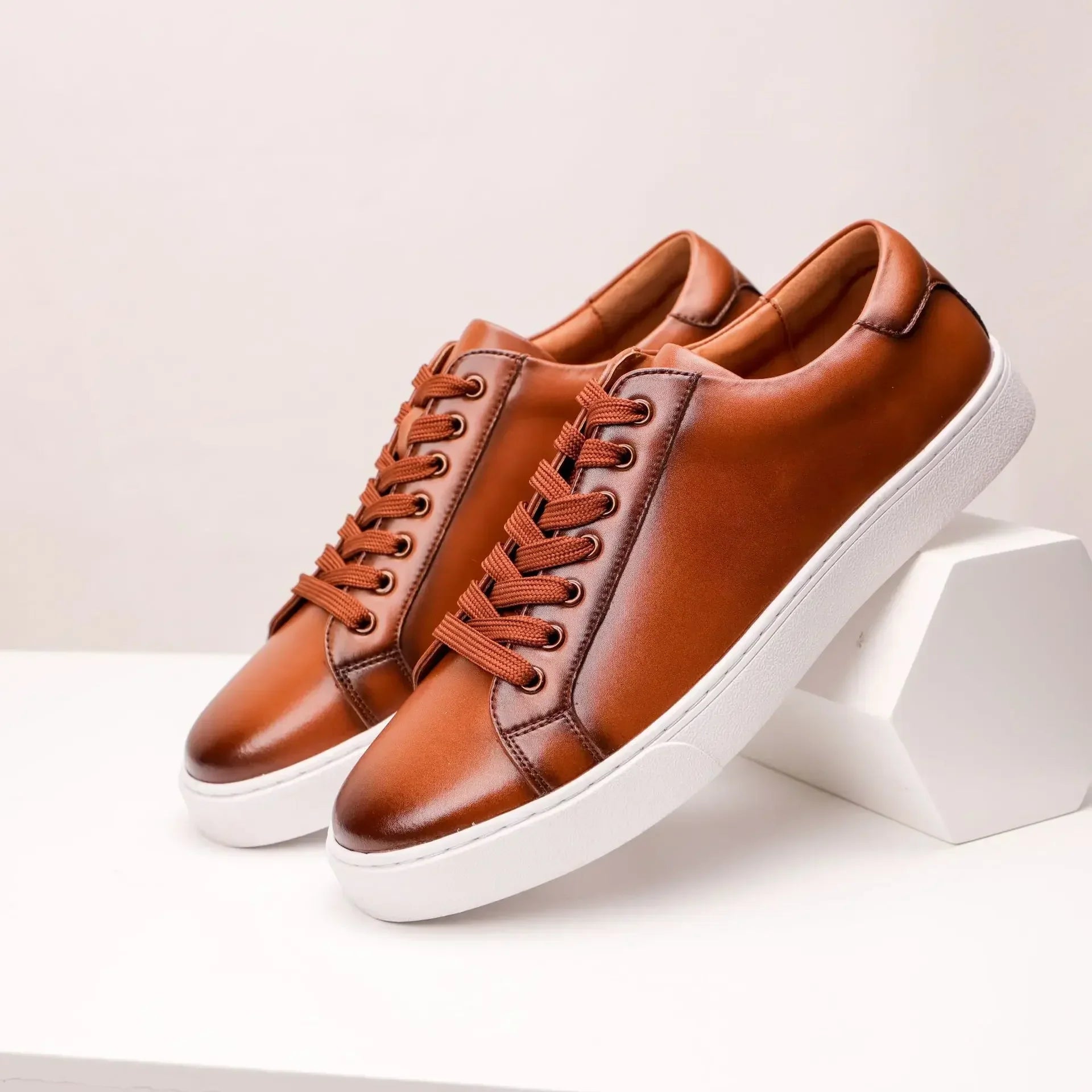 Authentic Leather Sneakers