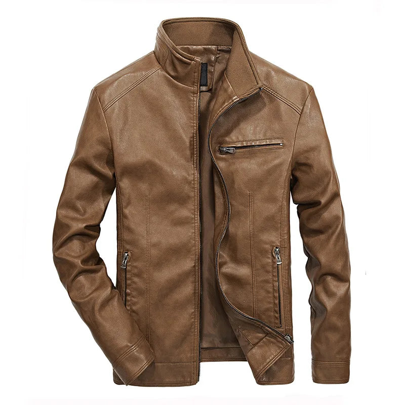 Relaxed Leather Jacket