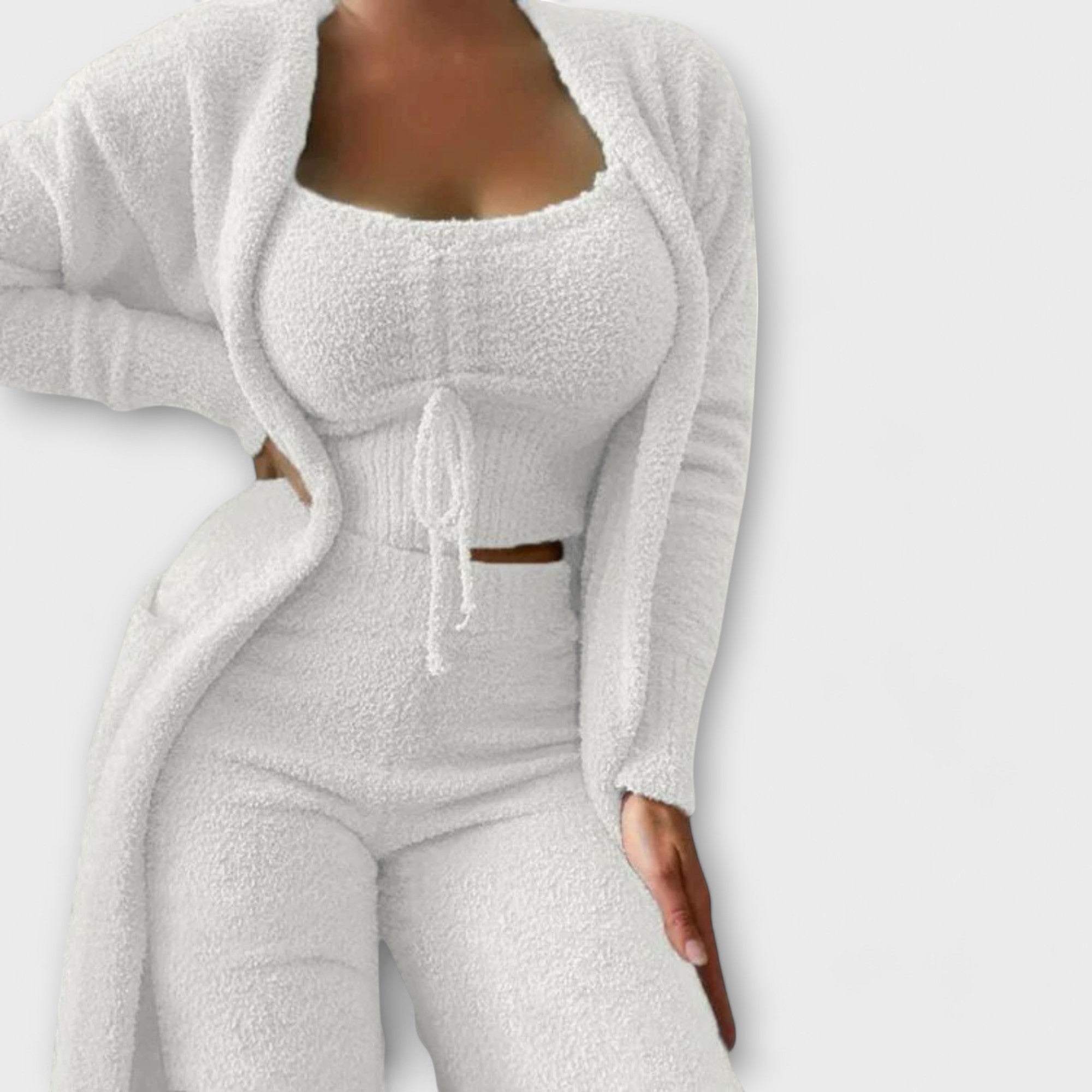 Raquel - Three-Piece Sleepwear Set