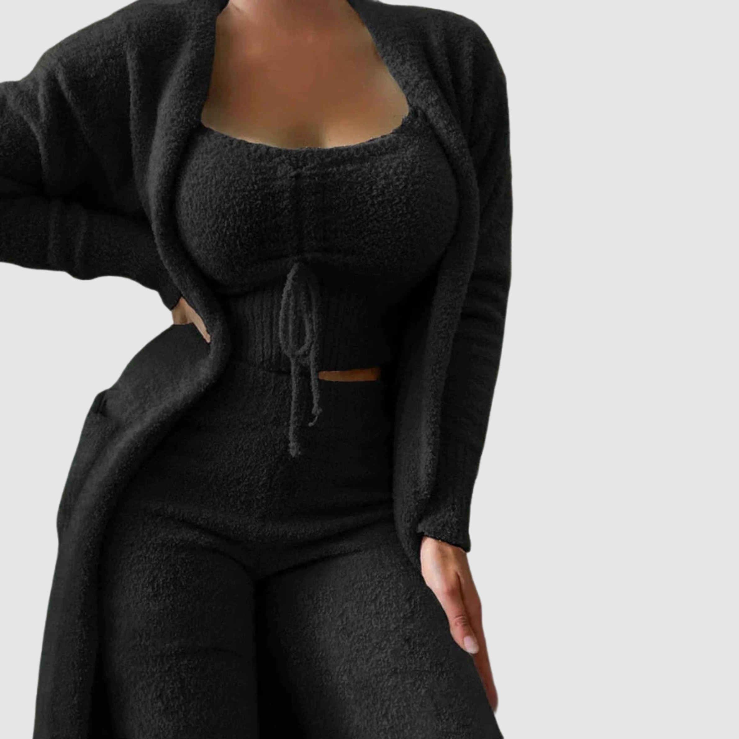 Raquel - Three-Piece Sleepwear Set