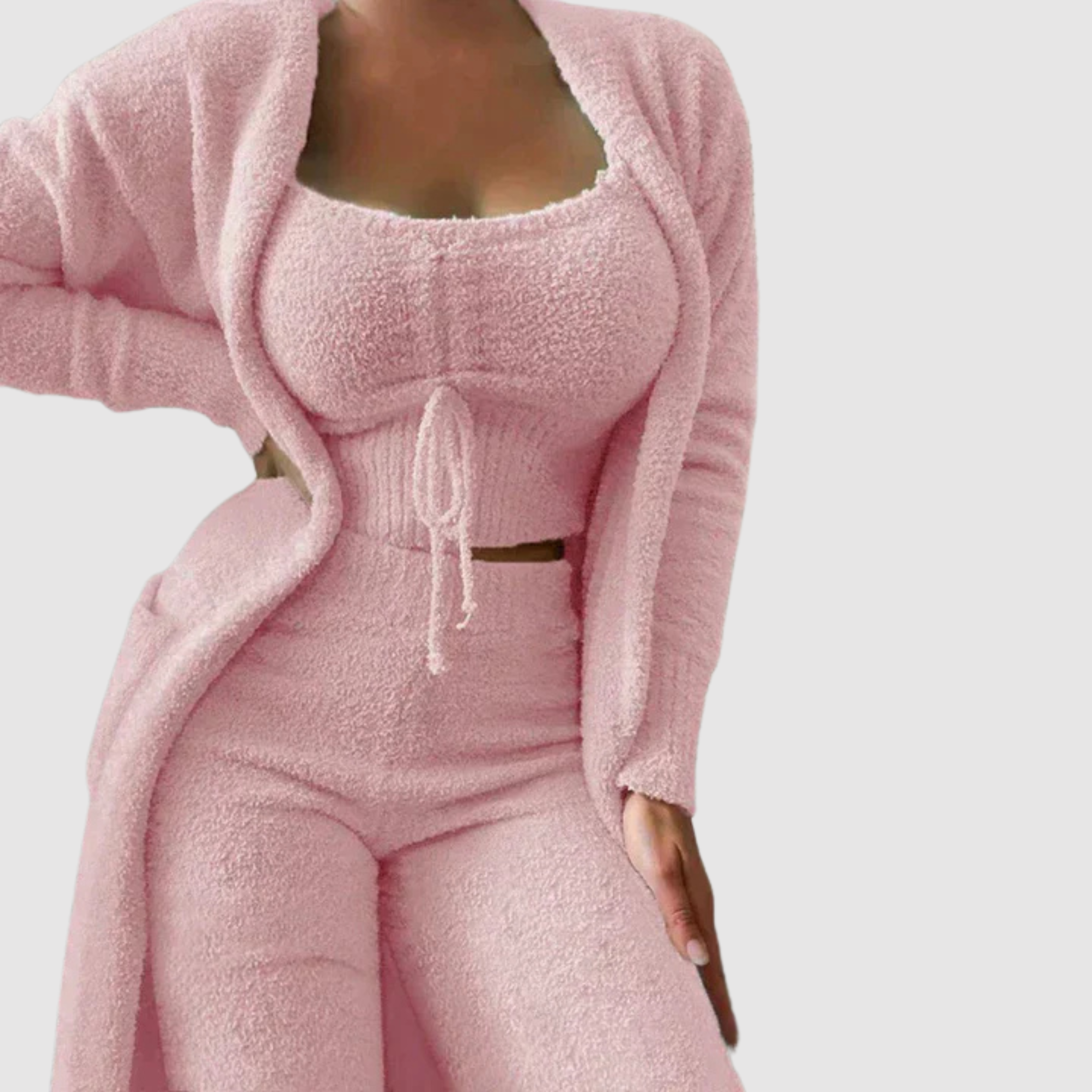 Raquel - Three-Piece Sleepwear Set