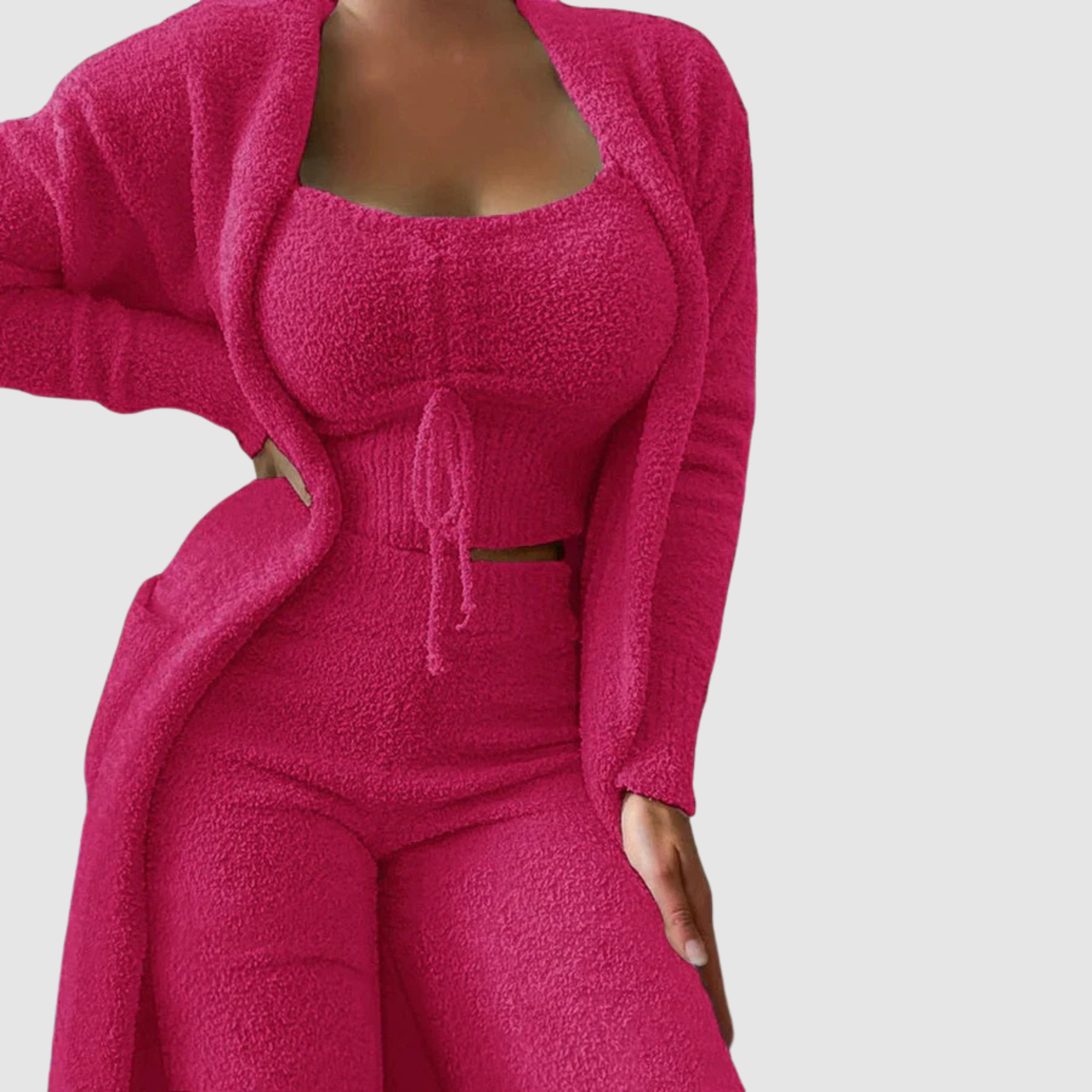 Raquel - Three-Piece Sleepwear Set