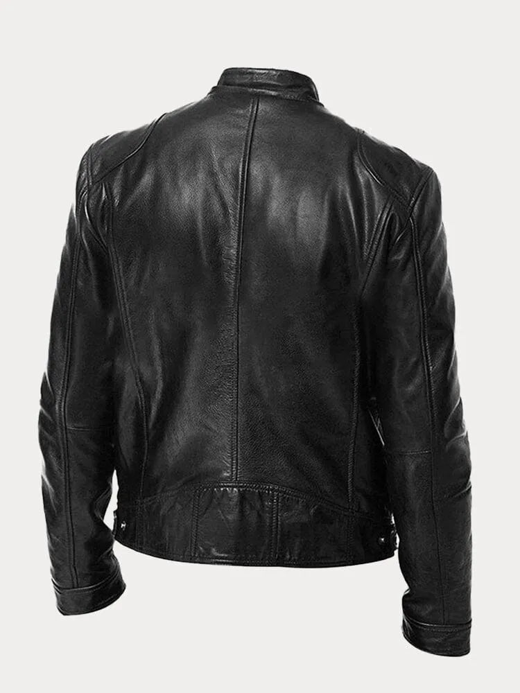 Premium Leather Biker Jacket
