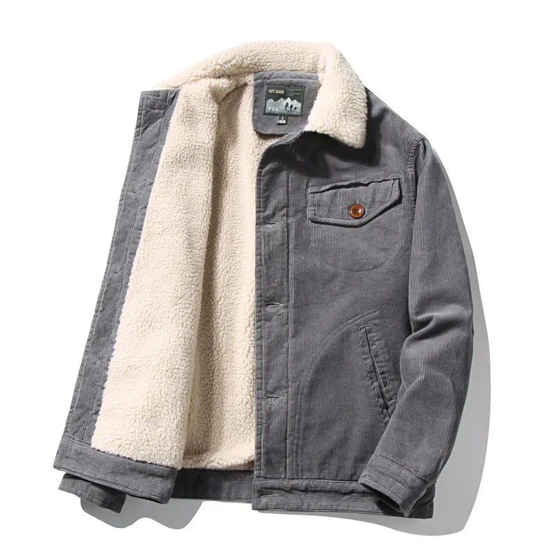 Luxurious Velvet Winter Coat