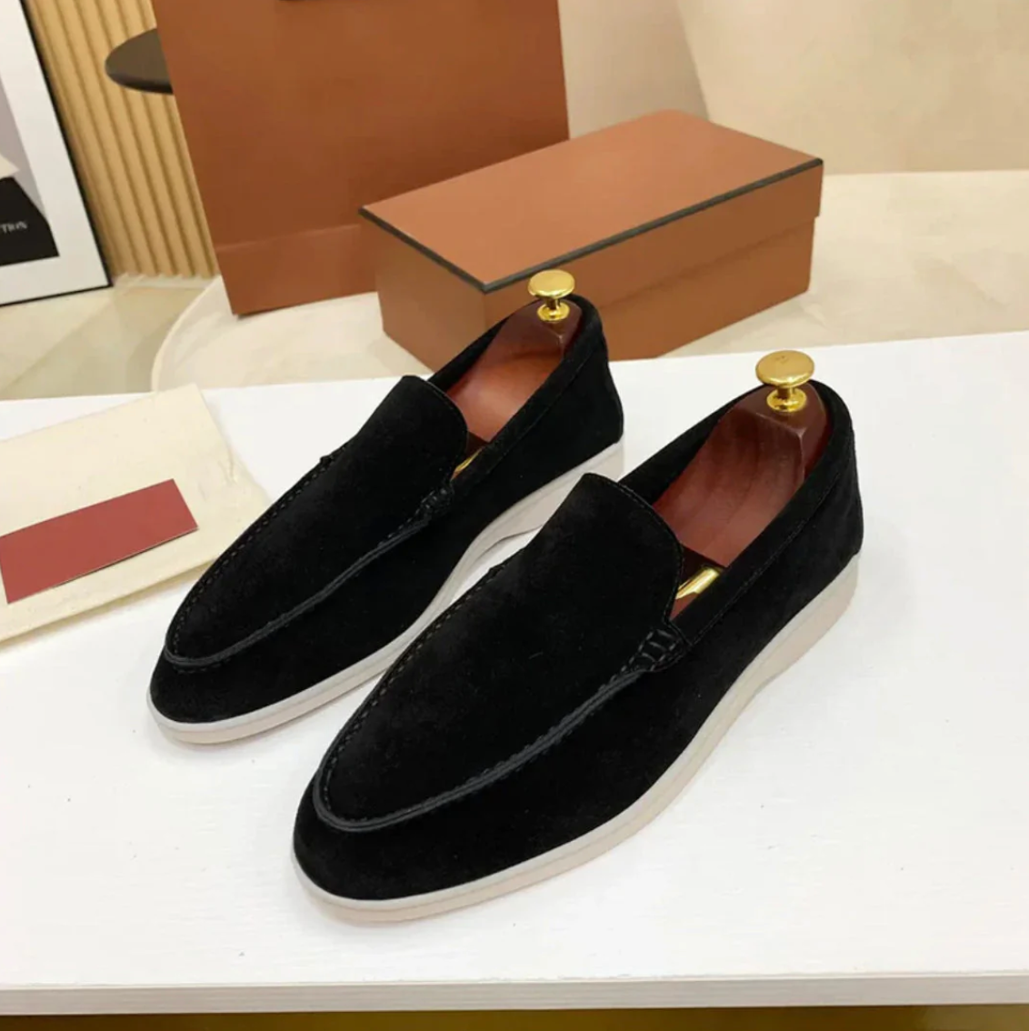 Timeless Suede Loafers