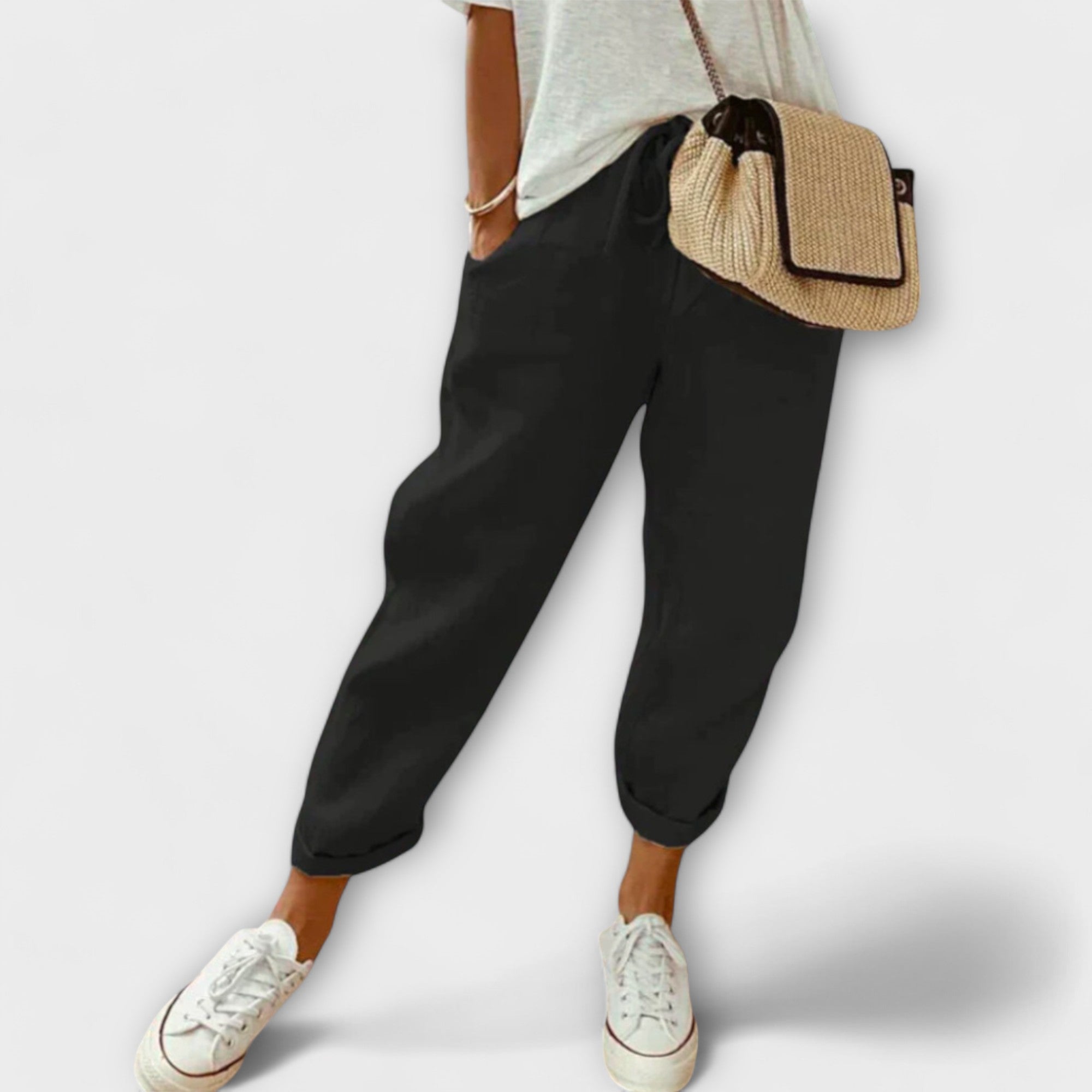 Bibi - Chic Linen Trousers for Effortless Style