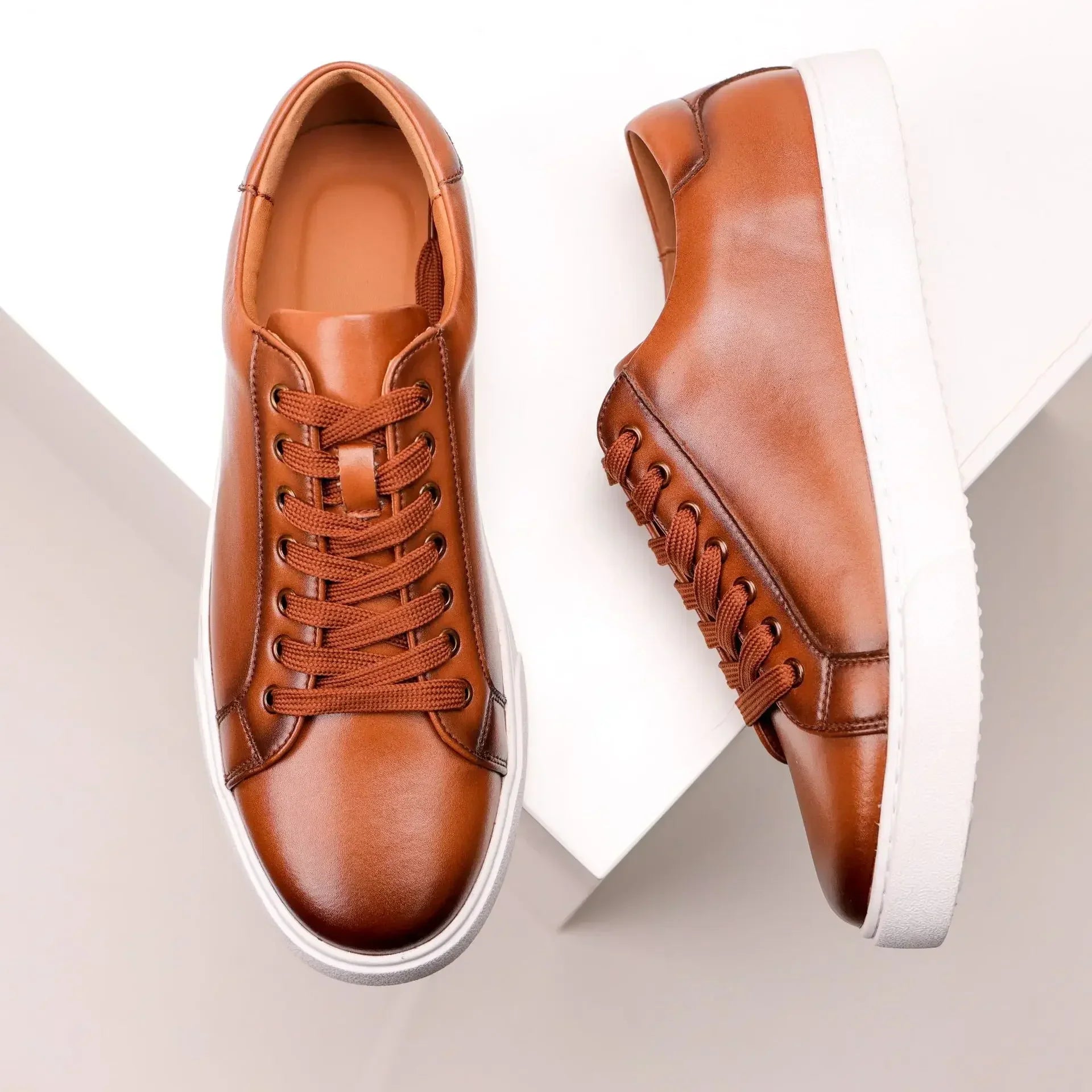 Authentic Leather Sneakers