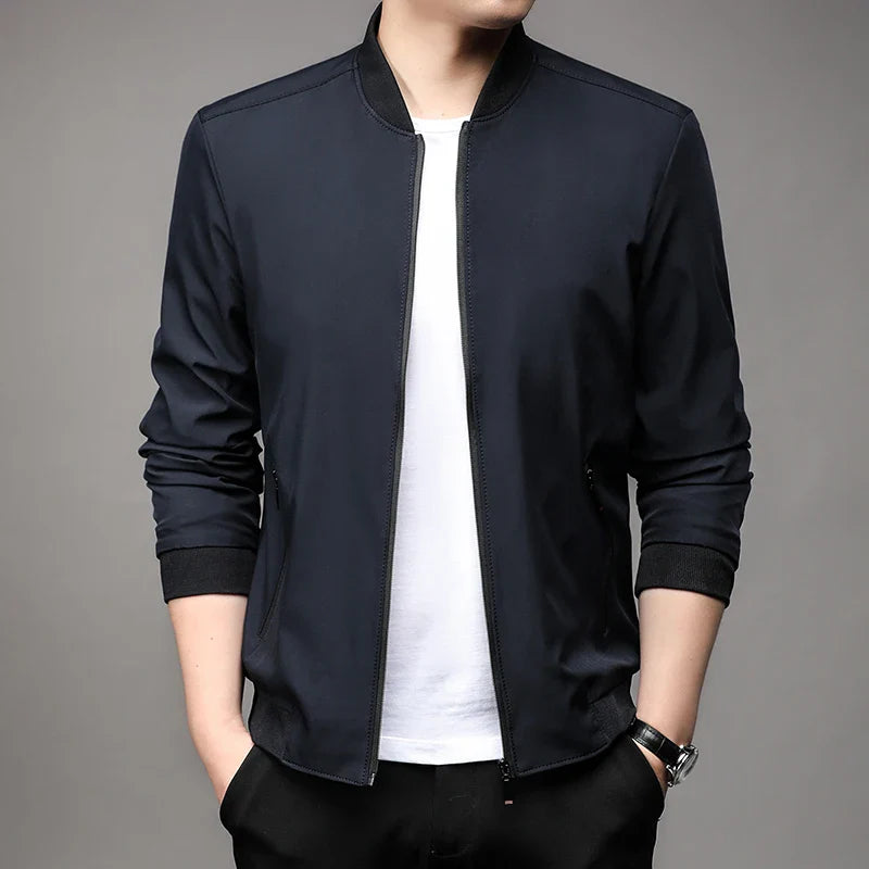 Relaxed Fit Baseball Jacket
