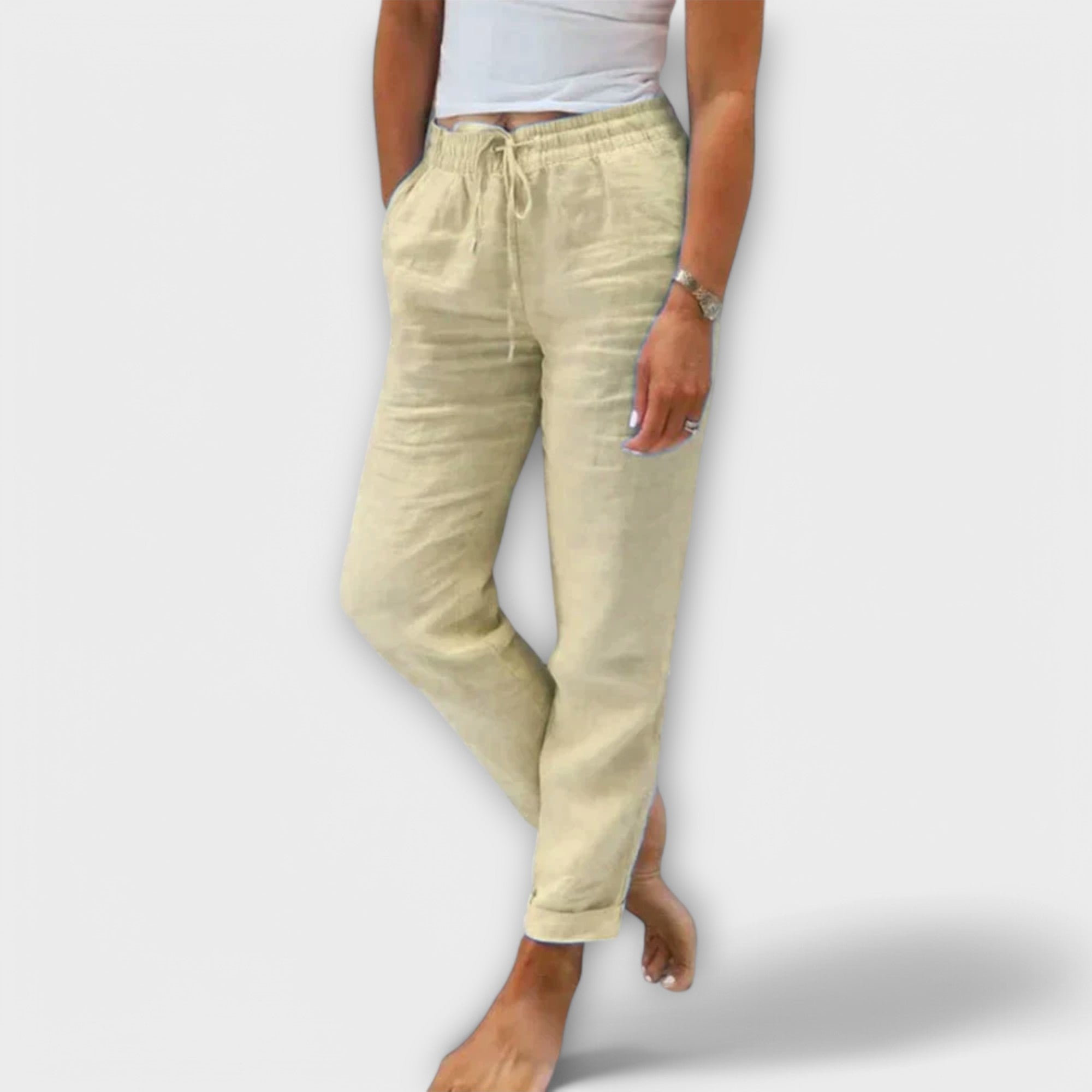 Benedita - Breezy Linen Trousers