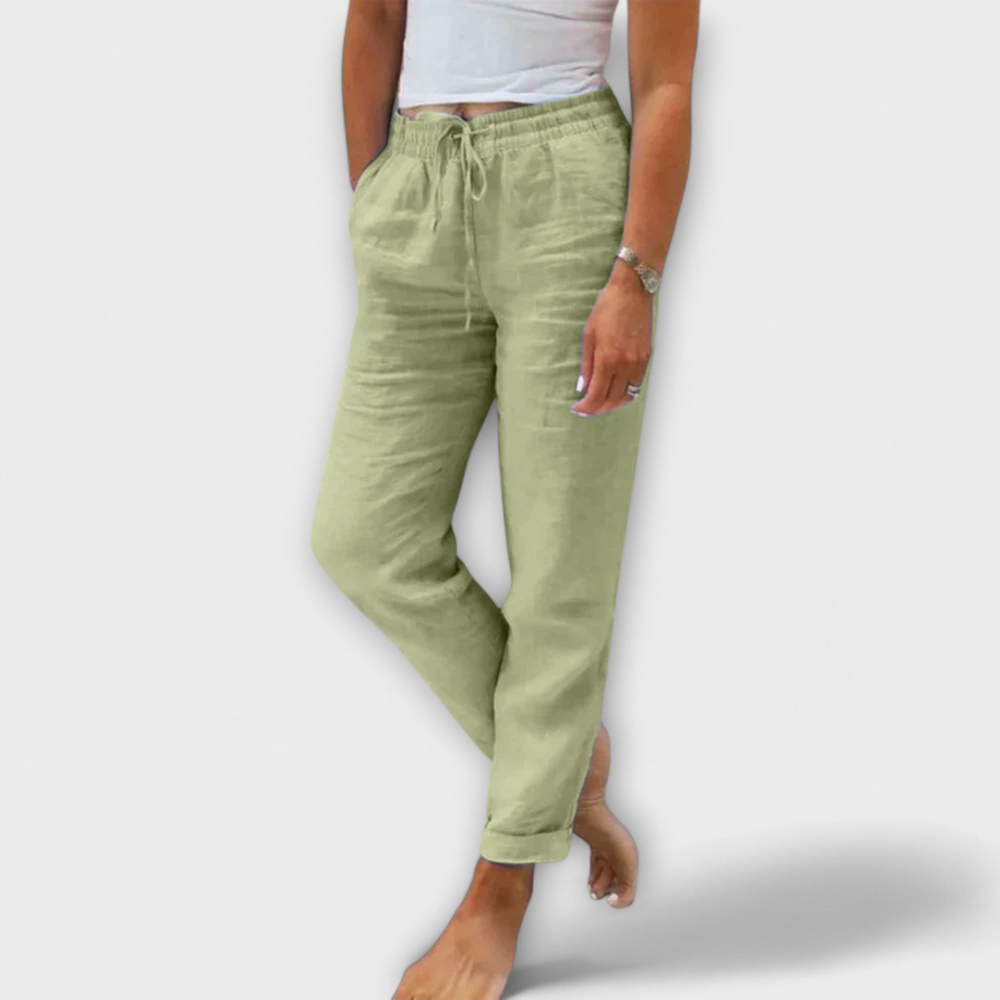 Benedita - Breezy Linen Trousers
