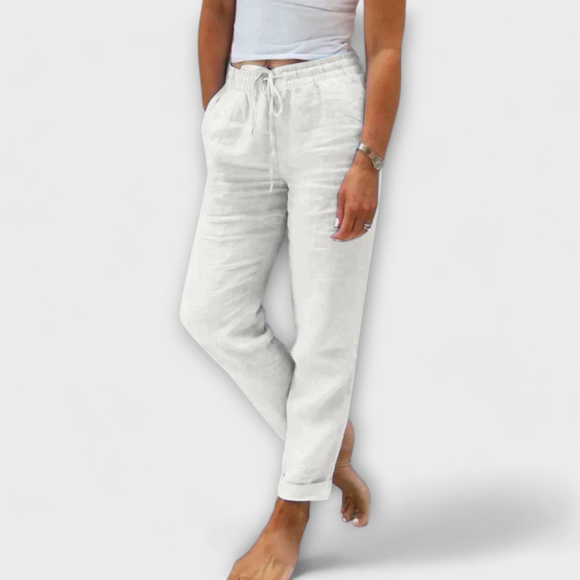 Benedita - Breezy Linen Trousers