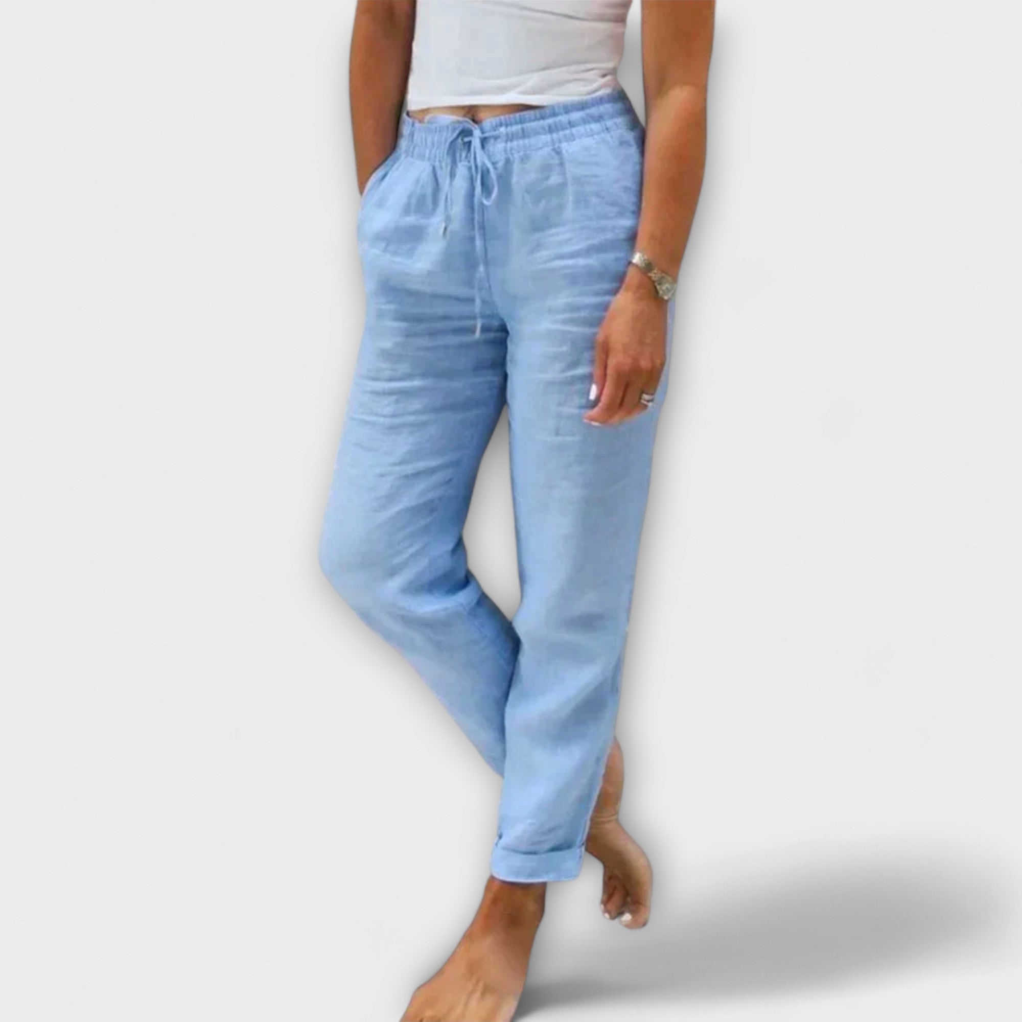 Benedita - Breezy Linen Trousers