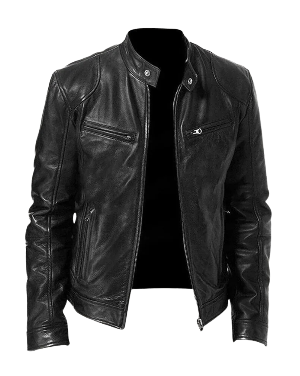 Premium Leather Biker Jacket