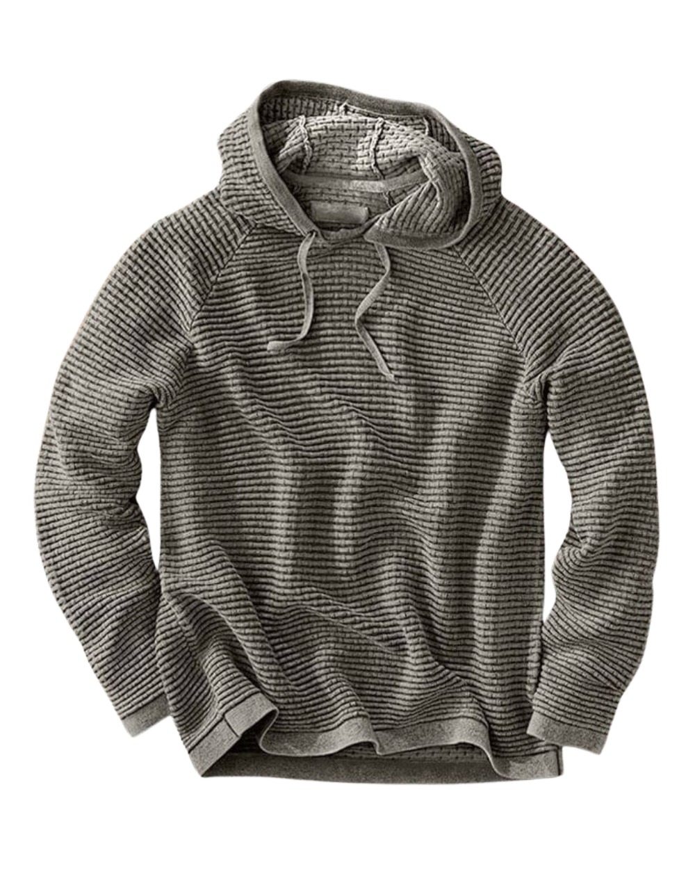 Cozy Knit Pullover Hoodie