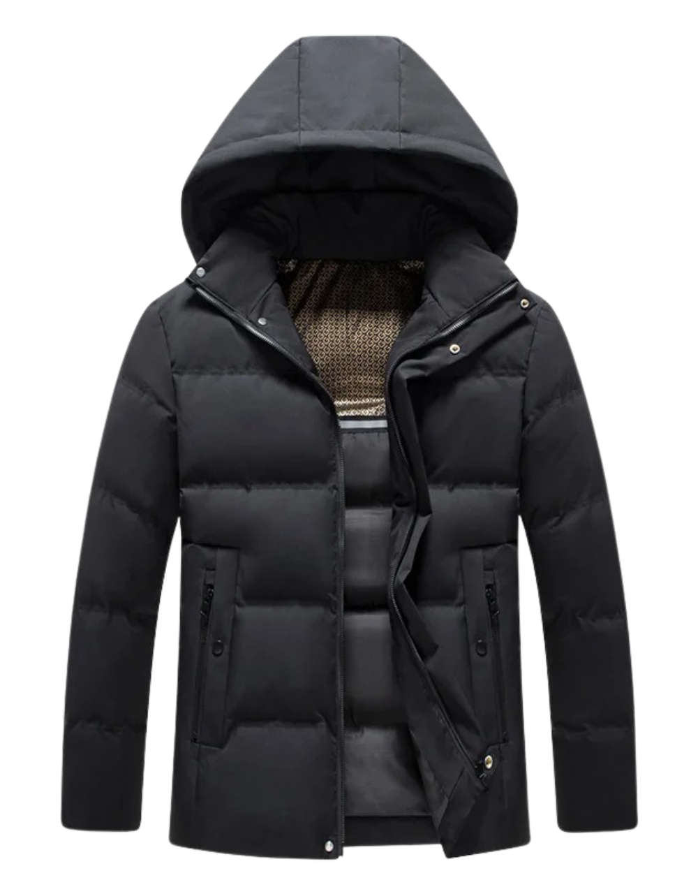 Chic Hooded Fleece Jacket