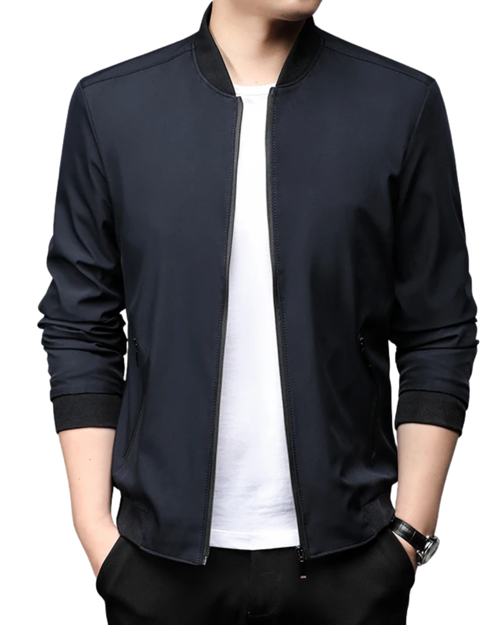 Relaxed Fit Baseball Jacket