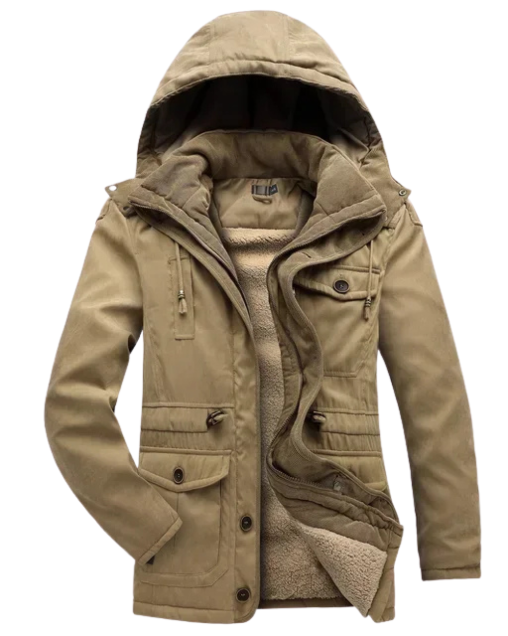 Relaxed Fit Winter Coat