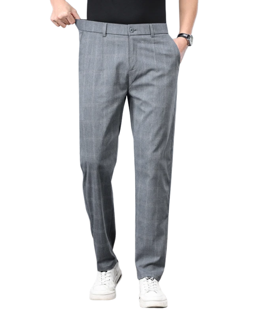 Timeless Plaid Trousers