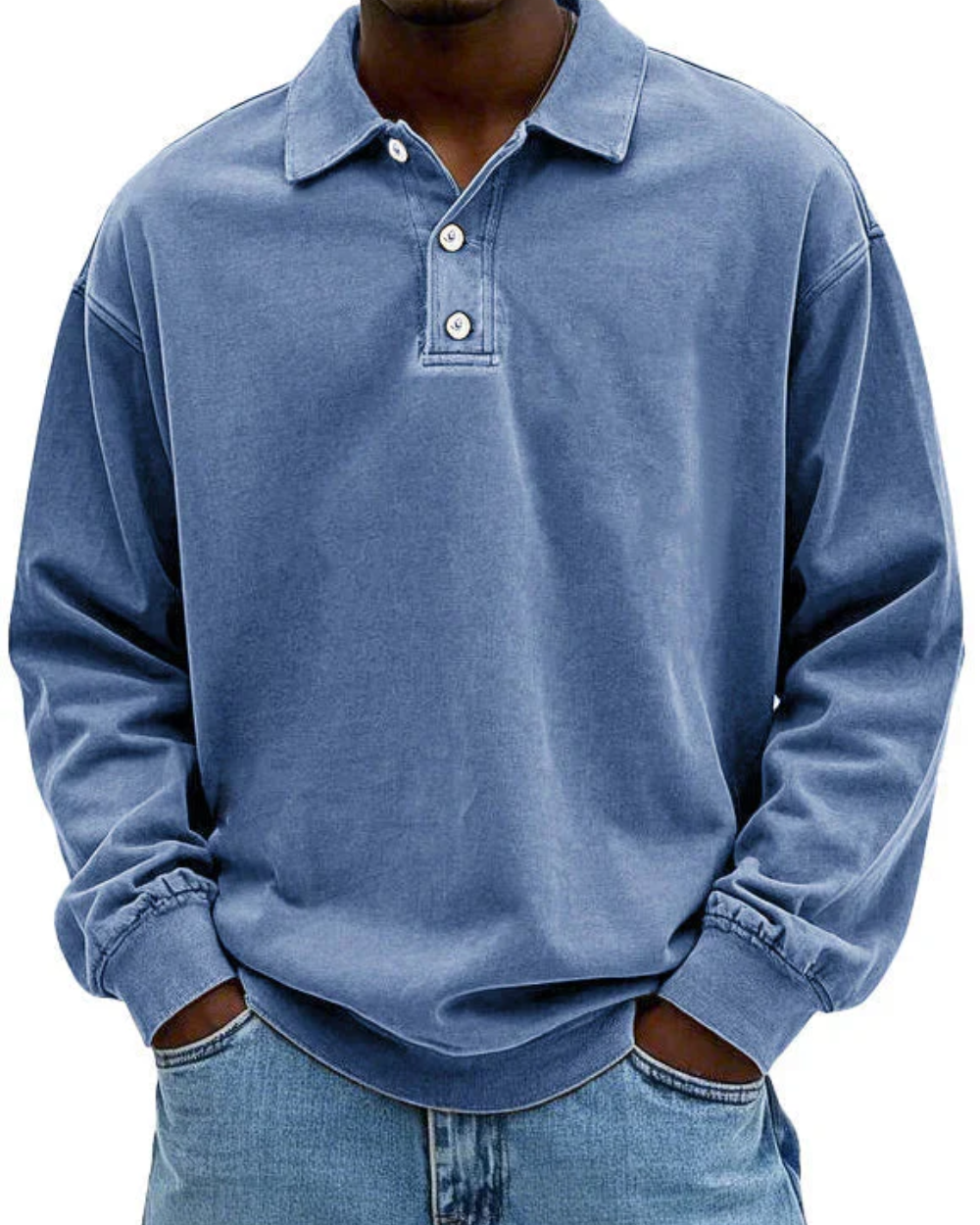 Luxury Polo Knit Sweater