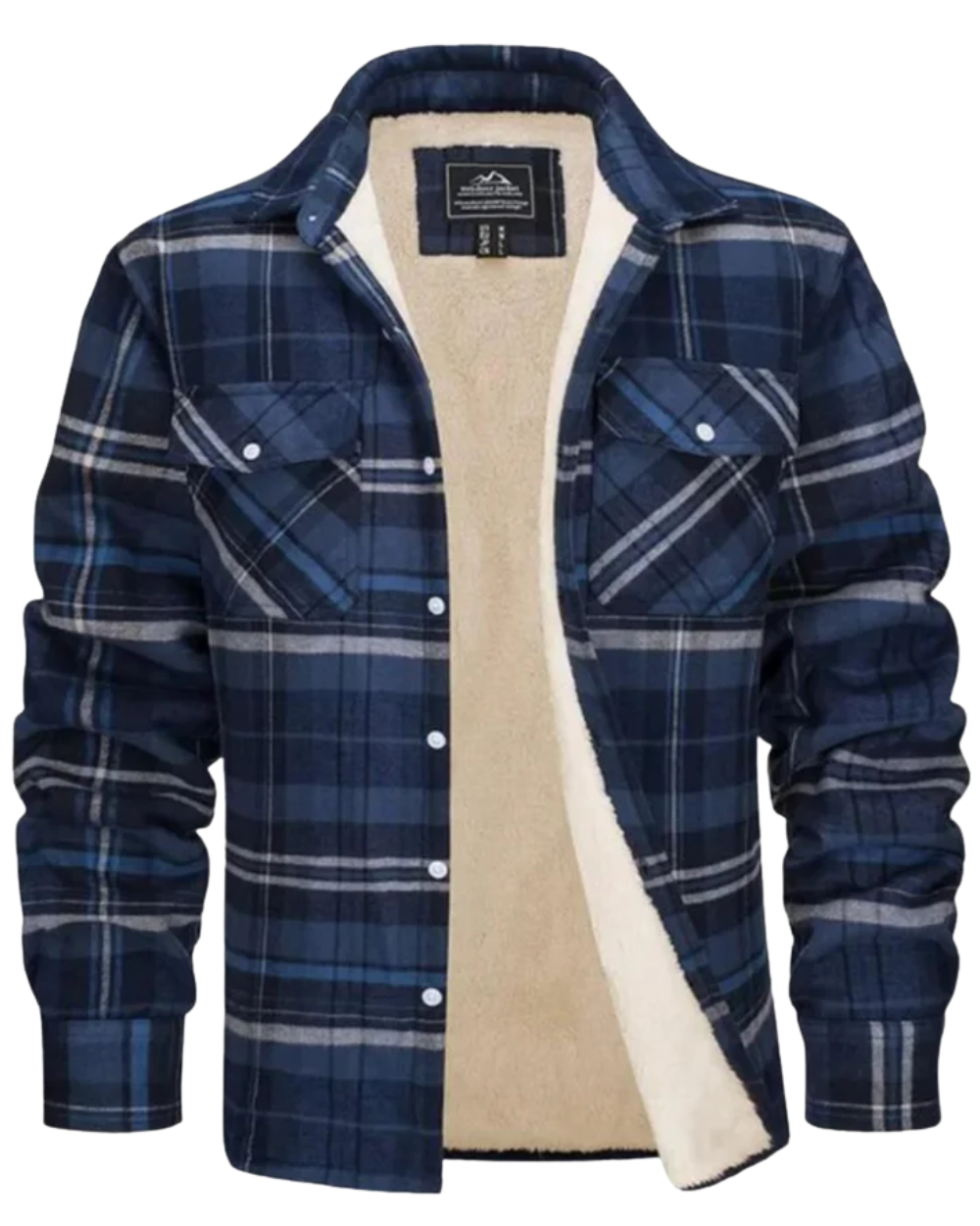 Chic Fleece-Lined Jacket