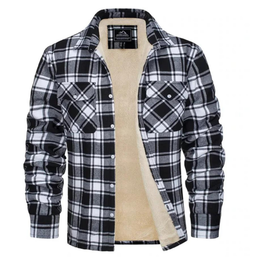 Chic Fleece-Lined Jacket