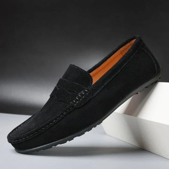 Lorenzo Suede Slip-On Shoes