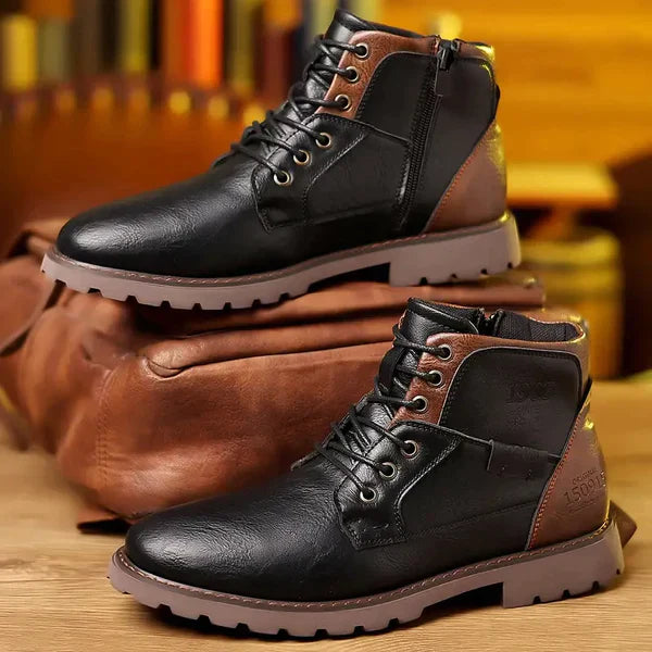 Ashford Casual Leather Ankle Boots