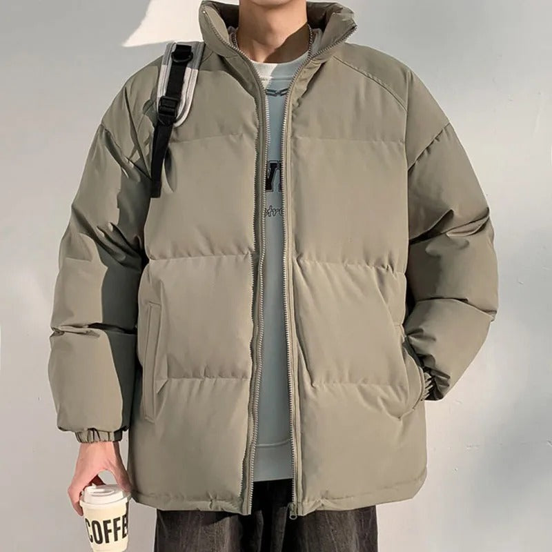 Weather-Resistant Parka Jacket