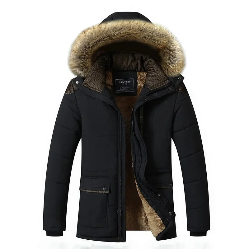 Chic Insulated Fleece Winter Coat
