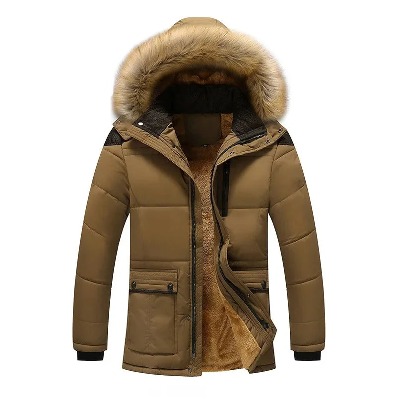Chic Insulated Fleece Winter Coat